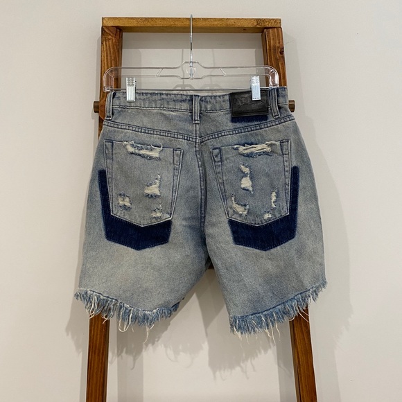 One Teaspoon Clean Legend High Waist Mom Short - Picture 4 of 4